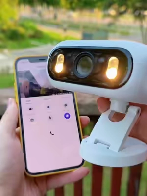 CINMOORE Security Camera with built #tiktokshop #foryou #summervibes☀️ #dealsforyoudays #summerwins 