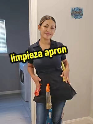 limpieza de casas en usa 🇺🇸 #apron #housecleaning #waitress  #delantal  #limpiezadecasas 