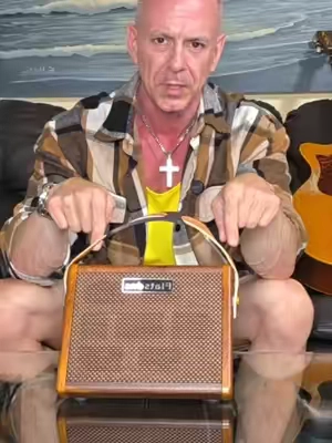 This  Flatsons crush 20 little portable guitar amplifier with microphone jack and effects such as reverb and delay makes it easy and fun to play out anywhere or practice anywhere.     #guitaramp #pasystem #guitartok #amplifier #flatsons 