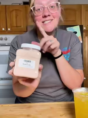 Replying to @•~❥ItsJustJoy❥~• 60 16oz servings or 30 32oz servings?! Sign me up! @Caffeine, Candles & Chaos #lesswaste #bulk #loadedtea #loadedteas #caffeine 