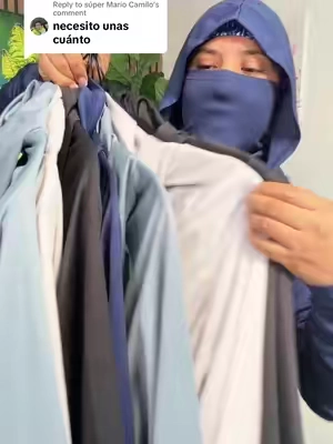 Replying to @súper Mario Camilo  Camisa de trabajo con mascarilla y capucha para trabajo  #camisadetrabajo #ropadetrabajo #sudadera #buzos #construction 