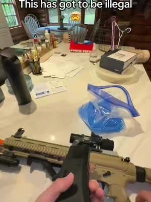This thing is insane with so many great features #fyp #electricgelblaster #toy #fake #tiktokshop 