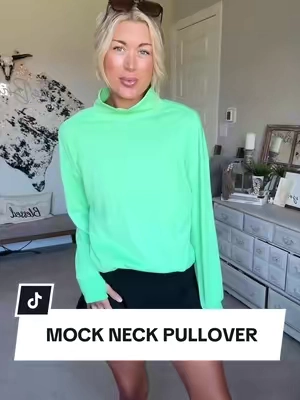 This pullover is a 10/10! It is such good quality. It has pockets, thumb holes, & such a good length. It comes in multiple color options. Go ahead and snag it while it’s ON SALE ✨ #womensfashion #fallfashion #womenspullover #mockneck #fyp 