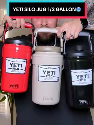 The YETI Silo ½ Gallon Straw Jug is built for the LONG haul 🥶💧 Huge capacity, durable YETI construction + an easy-sip straw design that locks away when you’re done. 🔒⚡ Built to keep your drinks cold or hot and available in so many clean colorways. TUFF, functional + FREE shipping. 📦🔥@YETI #yeti #yetisilojug #insulatedwaterbottle #waterjug #TikTokShopFinds 