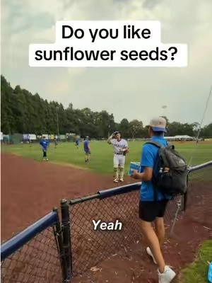 Do you like sunflower seeds? @Portland Pickles 
