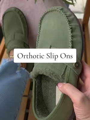 Replying to @yarnmom13 so cozy and comfortable 🧸Selling Out, Revitalign Orthotic Suede Slip Ons @QVC, Inc #orthoticshoes #cozyshoes #sliponshoes #suedeshoes #TikTokshopbacktoschool 