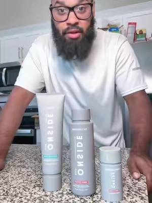 If you sweat heavily or want to smell real good without drying out your skin grab this Onside Bundle! #onside #bodycream #bodywash #deodorantviral #skinproducts 