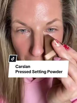 This setting powder is INCREDIBLE for mature skin #carslansettingpowder #settingpowder #blurringpowder #matureskinmakeup #tiktokshopblackfriday @carslan_us 