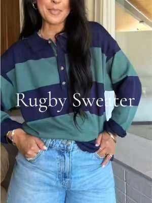 If you missed out on this sweater last fall, learn from my mistake. 😘 #fallfashion #rugbypolo #sweaterweather #falloutfitideas #outfitideas