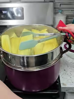 Olla vaporeras, ollas carote, stainless steel pot #carote #BackToSchool #ollas #pot #tiktokshopcreatorpicks 