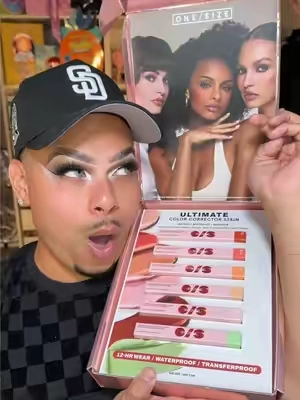 The NEW ultimate color corrector stain! @ONE SIZE BEAUTY @Patrick Starrr  #makeuphacks #makeupreview #colorcorrection #makeup #beauty 