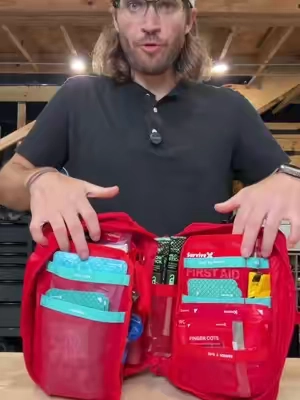 SURVIVEX Large Pro First Aid Kit #firstaid #firstaidkit #survivex #emergencypreparedness #tiktokshopcreatorpicks 