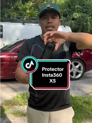 Una cámara de $700 merece ir bien protegida 😅📸 Este marco de aluminio para la Insta360 X5 también te permite agregar accesorios como micrófono o luz. 👌 #Insta360X5 #Insta360 #AccesoriosInsta360 #Camaras360 #tiktokshop 
