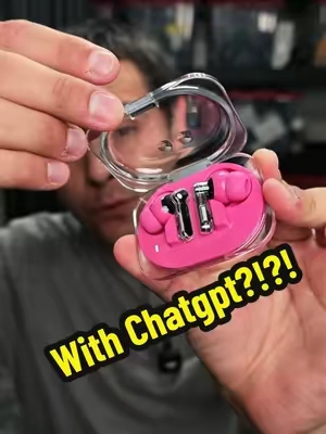 EarBuds with chatgpt, noise isolation and deep rich bass! #backtoschool #TikTokshopbacktoschool #audio #earbuds #headphones 