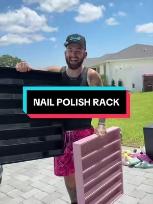 #nailpolishrack #nailpolish #nailtech #walldecor 