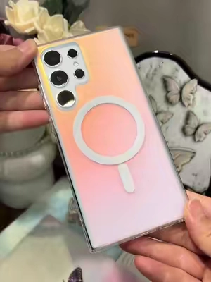 Super eye-catching design, premium touch feeling and solid protection.#RainbowPhoneCase #ShinyCase #PhoneUpgrade #FashionPhoneCase#TikTokshopbacktoschool