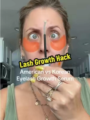 Koreans win every time  #eyelashes #eyelashserum #lashgrowth #longlashes #TikTokshopbacktoschool 