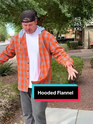 Hooded Flannel #mensfashion #tiktokshopcreatorpicks #flannel #hoodedflannel #winterstyle 