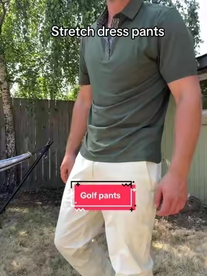 #dresspants #golfpants #mensstyle #mensdresspants 