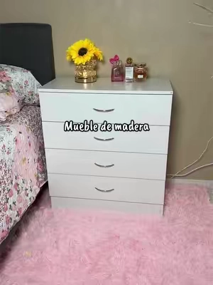 Mueble de madera con 4 gavetas #muebles #furniture #mueblesdemadera #dresser #blackfriday 