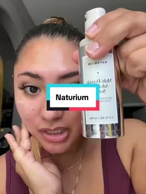 Skin care for those that are in their 30s. I have a lot of texture and starting to see those fine lines. #texturedskin #skincarefortexturedskin #naturium #peptideserum @@Naturium