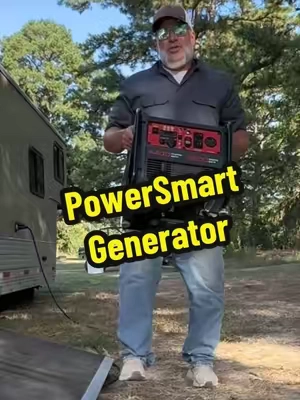 Never Go Without Power Again!  PowerSmart 4300-4500 Watt Portable Inverter Generator ##generator ##powersmart ##backuppower ##rvlife ##TikTokshopbacktoschool