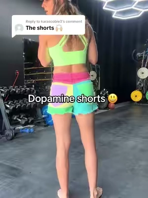 Replying to @karascobie3 they’re so good! #dopamineclothing #shorts #80skid 