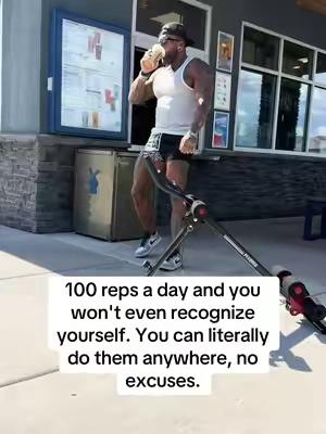 100 of these a day, no excuses, takes less than 5 mins and you can do them anywhere.  #fyp #abs #tiktokmademebuyit #GymTok #homegym  