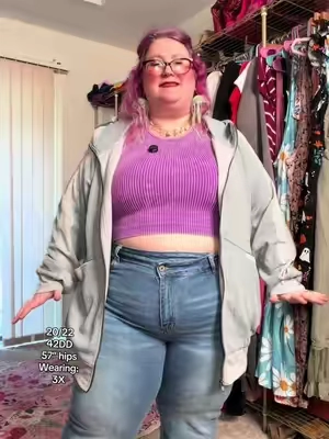 True to size! So cute! 🥰 I love a good zip up hoodie. #zipuphoodie #plussizehoodie #plussizejacket #curvyfashion #TikTokshopbacktoschool 