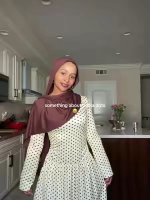 feeling whimsyyy #polkadots #maxidress #hijabifashion 