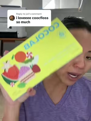 Replying to @juli  back in stock!! the flavors may vary depending when you purchase it but you will get 8 different flavors. #cocofloss #cocolab #expandingfloss #wovenfloss #oralhygiene 