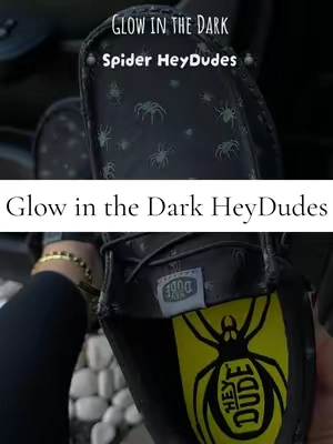 🕷New Men's Spider HeyDudes for Halloween 🎃 @HeyDude #heydude #spider #sliponshoes #halloween #TikTokshopbacktoschool 