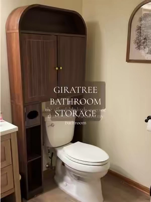 So functional & beautiful 🤩 #giratree #bathroomfinds #bathroomorganization #bathroomupgrade #bathroomdecor 