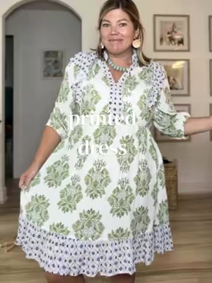 This printed dress is so good! 🤩 #TikTokFashion #dress 