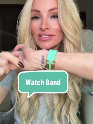 Replying to @Tammie @CrazyGrass #watchband #fashionaccesories #watchaccessories #jewelrytok #siliconewatchband 