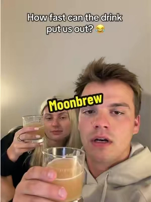 How fast can it put me and my girlfriend out? #sleepdrink #moonbrew 