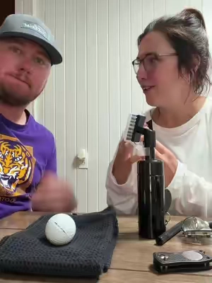 Golf club cleaning kit tutorial by my husband @Josh Kennamore  #fyp #golftiktok #golfclubcleaner #golfersoftiktok 