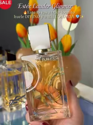 @The Estée Lauder Store [Estée Lauder] Glimmer Eau de Parfum Spray | Amber Floral with Macaron Rose, Amber Embrace & Shimmering Patchouli | Women's Perfume #perfume 