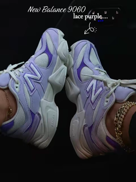 Finally a 9060 for the purple girls 🔮new Balance 9060s are the perfect everyday shoe so comfortable @wise_sneakers  #newbalance #newbalance9060 #9060 #sneakers #purple  