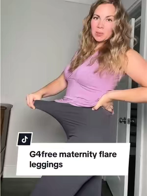Tall and short girlies rejoice! @G4Free Store  #maternity #maternitypants #maternityleggings  #pregnancytok #pregnancy 