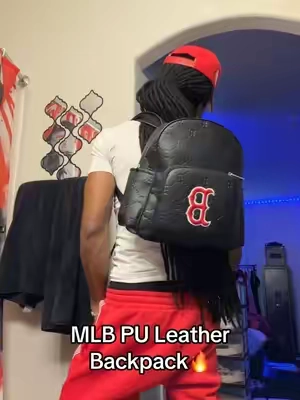 This MLB PU Leather Backpack is EXTREMELY! nice and reliable😊💯