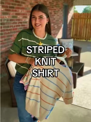 These are seriously the BEST!!!🤌🏼✨ #knittop #fallfashion #falltransitionoutfit #worktop #stripedtop @SHEWIN 