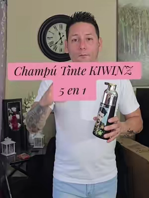 Champú Tinte KIWINZ 5 en 1 no deja manchas en la piel. #TikTokshopbacktoschool #shampoo #dye #paratiiiiiiiiiiiiiiiiiiiiiiiiiiiiiii #parati 