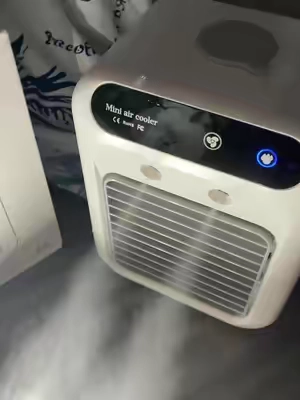 Gracias a este mini aire acondicionado ya no paso más calor en verano#minicoolers #miniaircooler #coolingfan #minicoolingfan #summervibes
