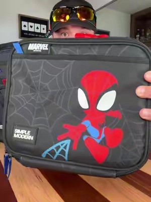just in time for back to school #spiderman #lunchbox #backtoschool #backtoschoolshopping #TikTokshopbacktoschool 