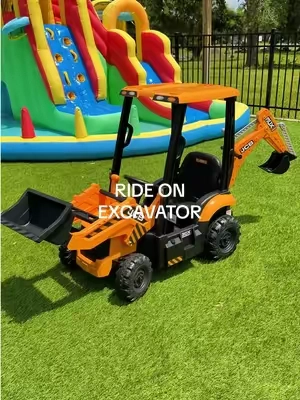 If your kids point out EVERY excavator you pass, THIS is the ride on they’ll actually love! Plus, it’s double-sided and comes with a parent remote!  #rideoncar #kidsrideon #excavatortoy #giftsforkids #christmasgiftsforkids