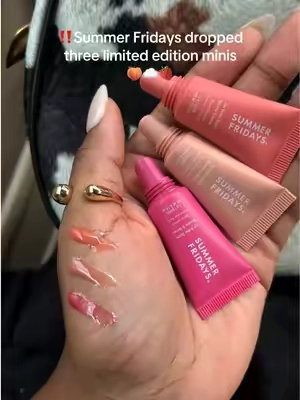 Grab these while you can #SummerFridays #SummerFridaysLipBalm #LipBalm #LipGloss  #summerfridayslipbutterbalm  