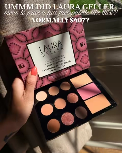 #laurageller #eyeshadowpalette #matureskin #makeuppalette #tiktokshopfinds 