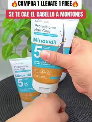 Crema de masaje de cuero cabelludo para el crecimiento del cabello con minoxidil al 5% para hombres y mujeres con extracto de queratina y jengibre, previene la caída del cabello, repara los folículos, promueve el crecimiento rápido y fortalece las raíces del cabello. #minoxidil #minoxidil5 #caidadecabello #TikTokshopbacktoschool #tiktokshopcreatorpicks 