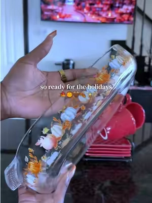 the cutest baking dishes for the holidays 🍂🎃 @QVC, Inc #bakeware #holidaybaking #holidayseason #bakingszn #festiveseason 